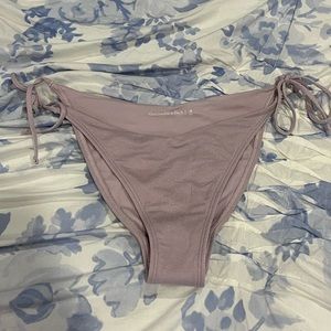 Aerie Bikini Bottoms Sparkly Purple